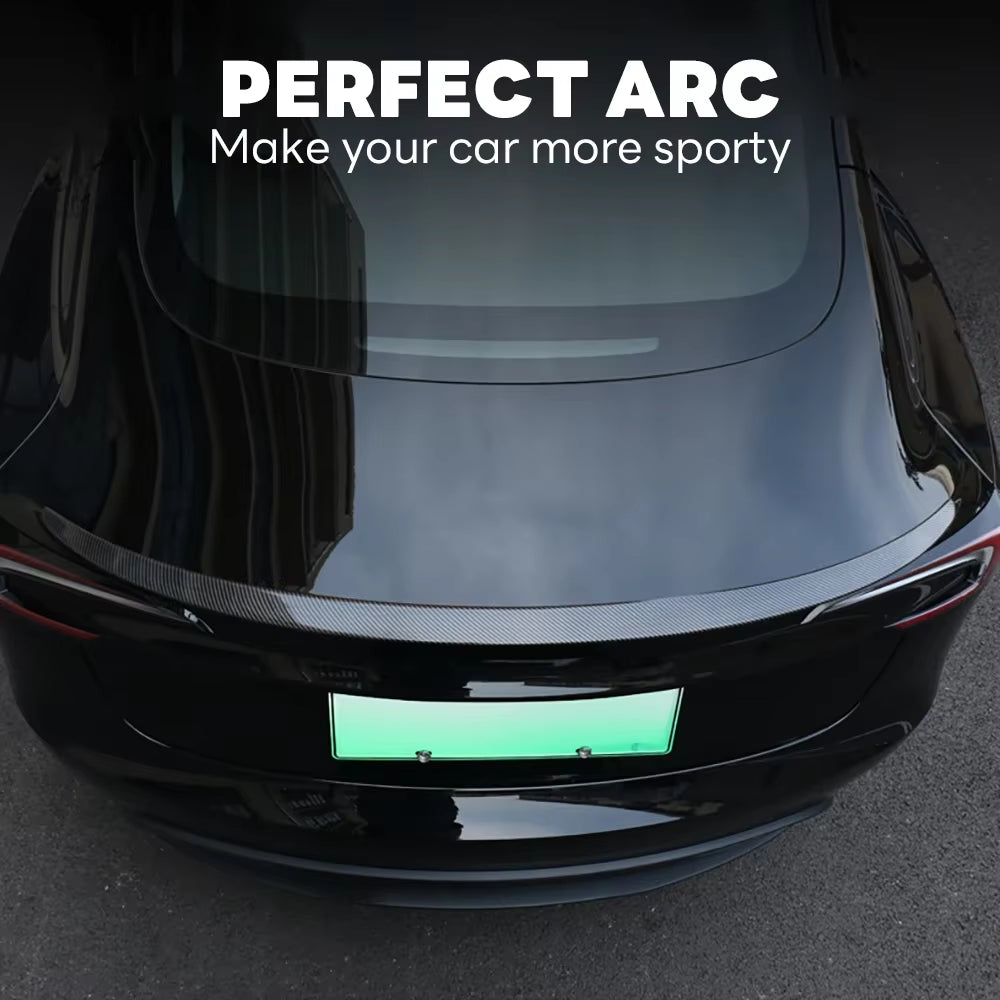 BEVO Rear Trunk Spoiler for Tesla Model Y 3 Highland 2017 - 2024 High-Performance ABS Spoiler Lip Tail Wing Accessories