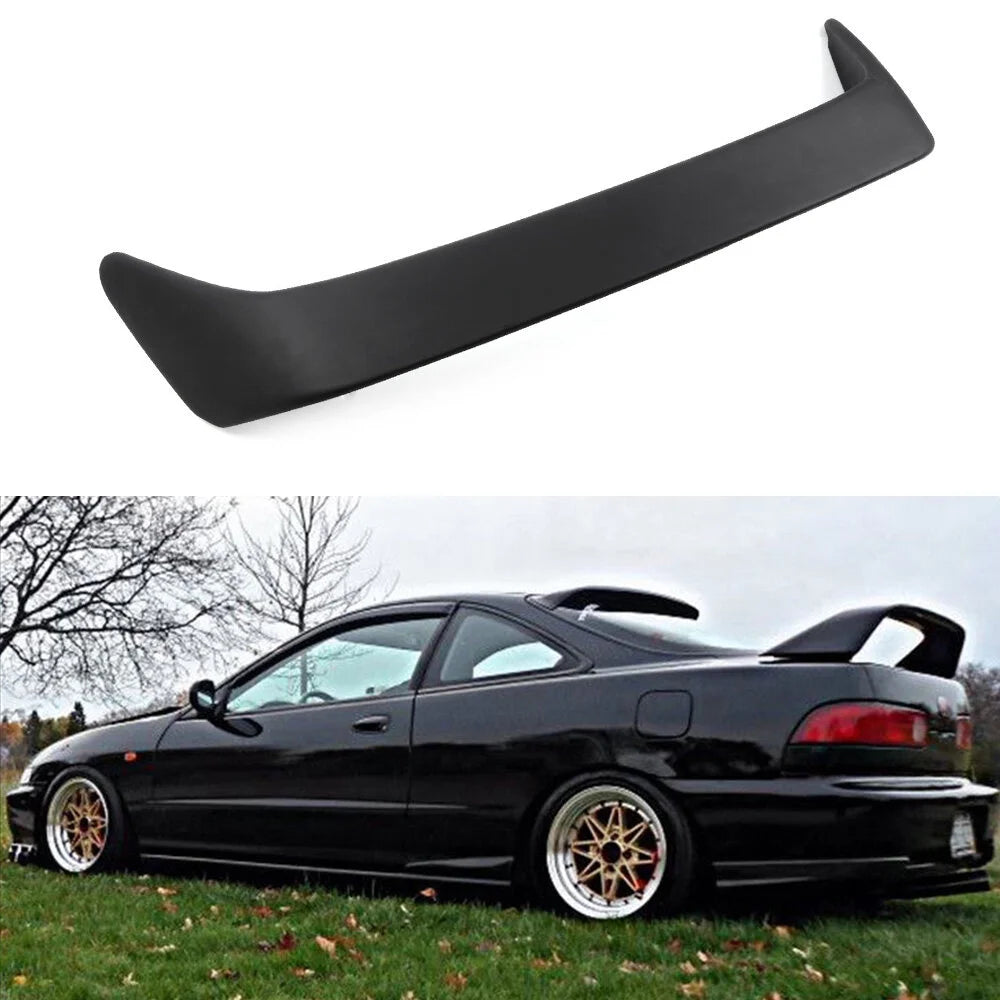 Type-R Style Rear Trunk Spoiler Wing ABS Fit for 1994-2001 for Acura Integra Hatchback Spoiler Wing Matte Black Rear Trunk Lip Spoiler