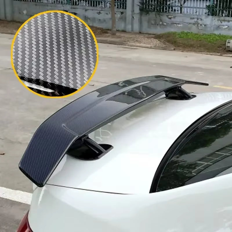 Universal Spoiler for Ford Mondeo Fusion 2012-2018 Car Trunk Spoiler ABS Plastic Rear Trunk Wing Accessories