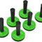 6PCS Green Car Vinyl Wrap Magnet Holder Tints Tool Refrigerator Magnets