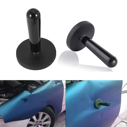 2Pcs Car Vinyl Wrap Gripper Magnet Holder Tints Tool Vinyl Installation Car Film Fix Black Magnetic Locator Modification Tools