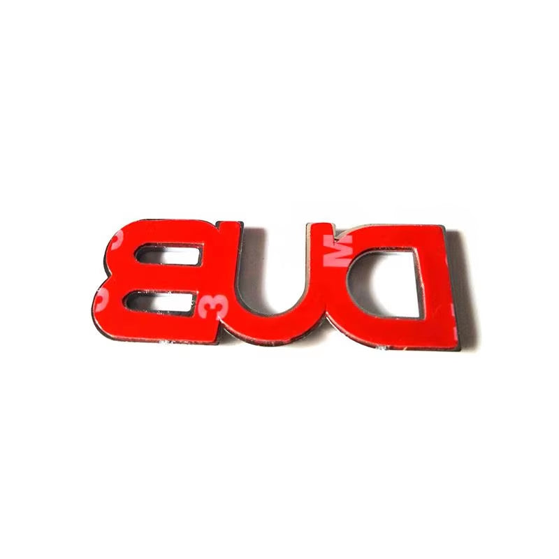 ABS Plastic 3D Small Size Dub Rear Back Car Stickers Emblems Badges