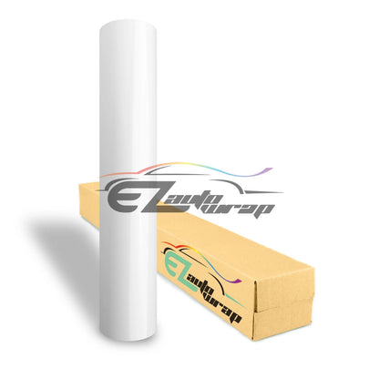 Gloss White Glossy Car Vinyl Wrap Vehicle Sticker Decal Film Sheet with Air Release Techology